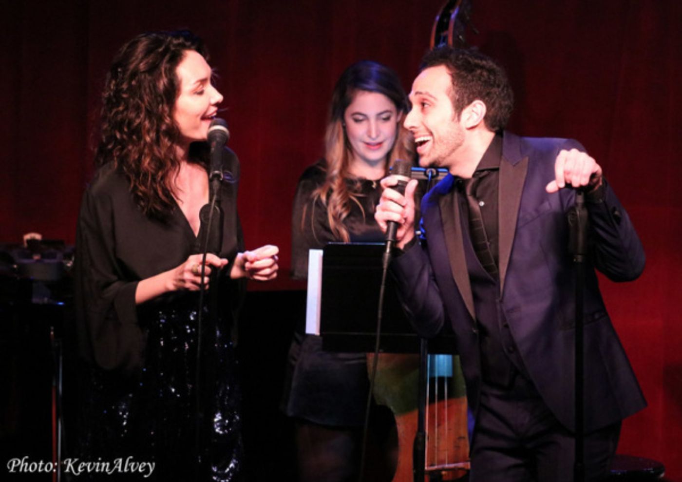 Photo Flash: THE BAND'S VISIT Co-Stars Katrina Lenk and George Abud Come to Birdland  Image