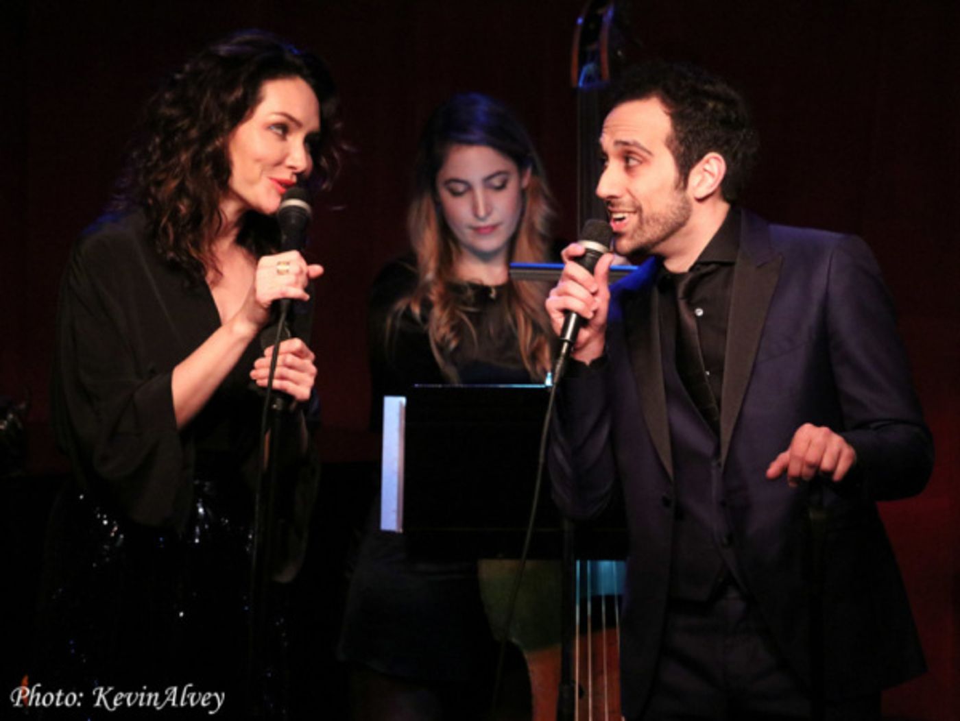 Photo Flash: THE BAND'S VISIT Co-Stars Katrina Lenk and George Abud Come to Birdland  Image