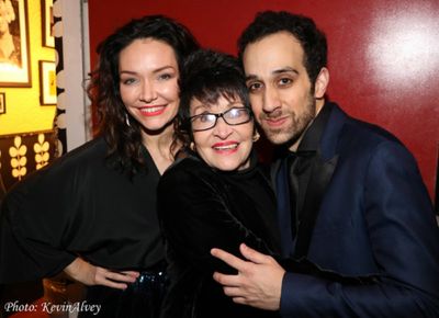 Katrina Lenk, Chita Rivera, George Abud Photo