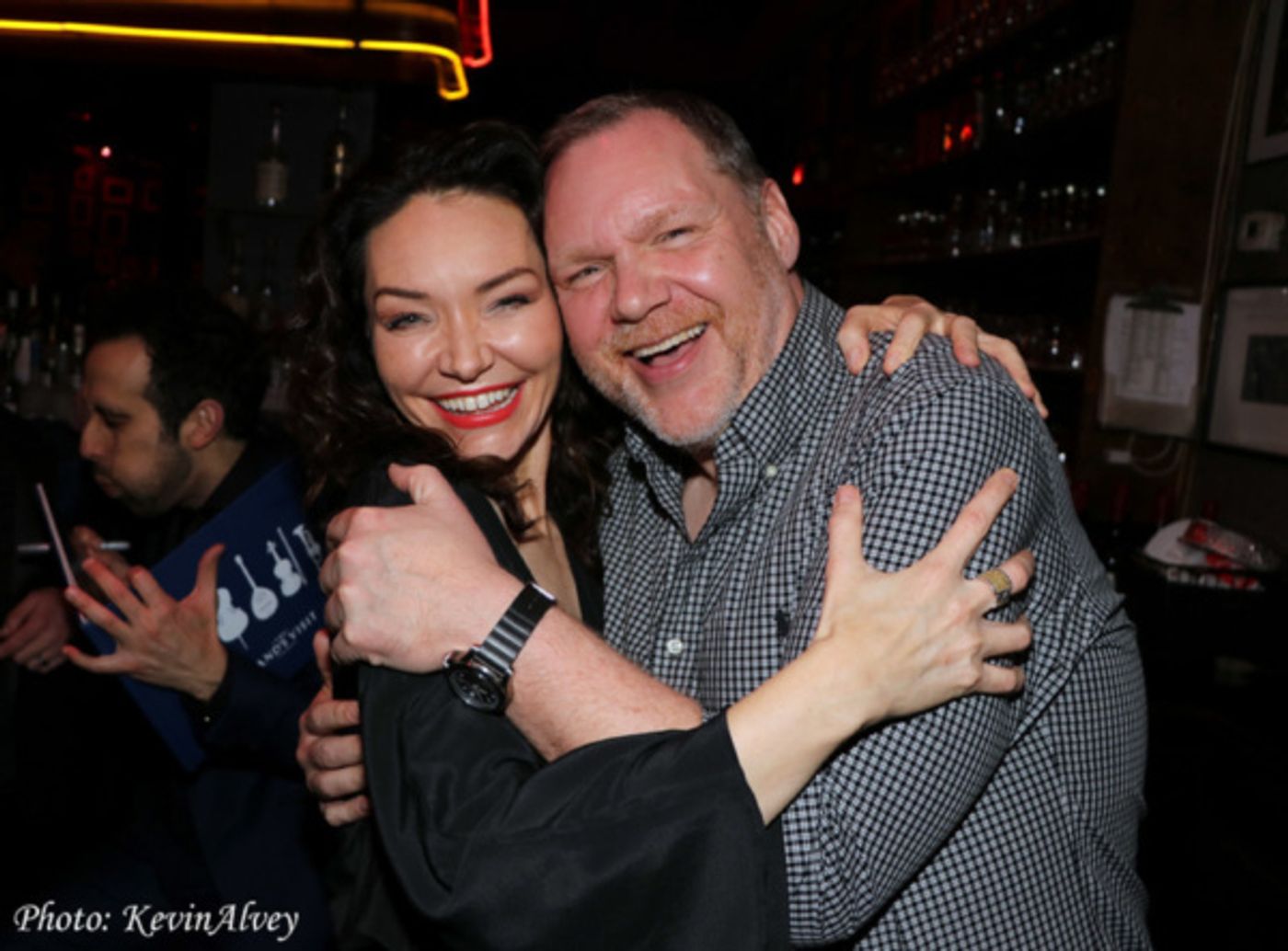 Photo Flash: THE BAND'S VISIT Co-Stars Katrina Lenk and George Abud Come to Birdland  Image
