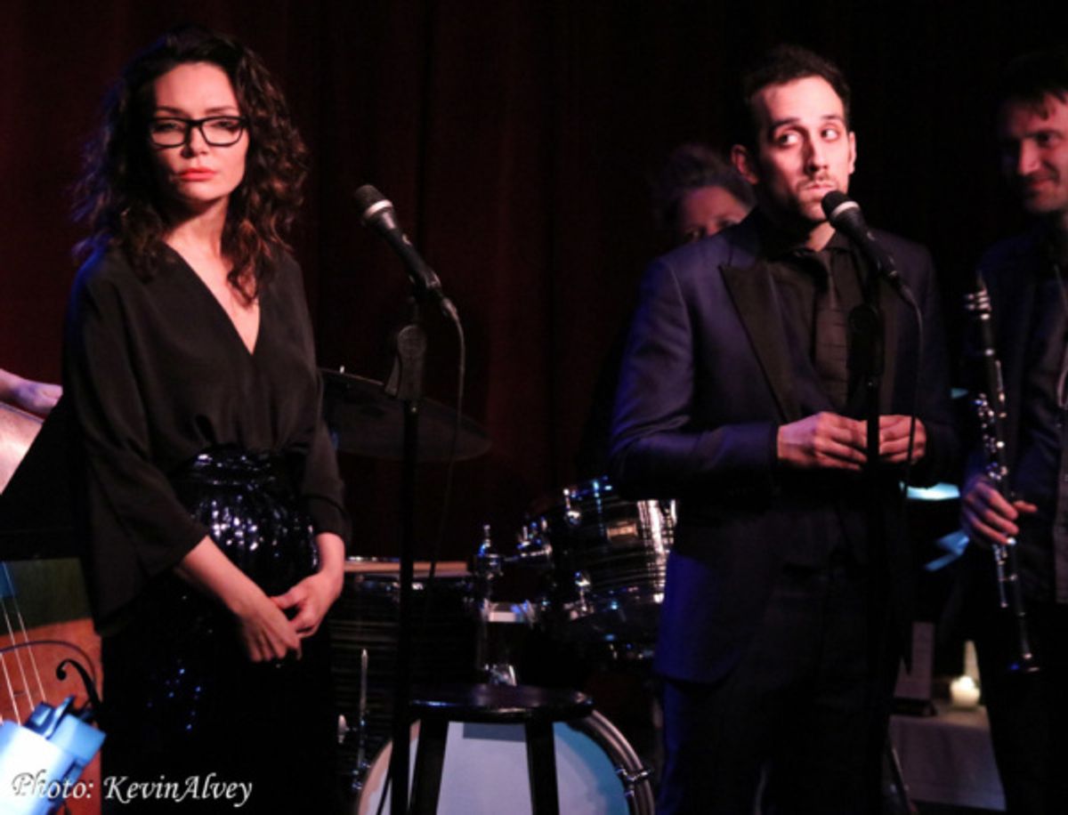 Katrina Lenk, George Abud at 