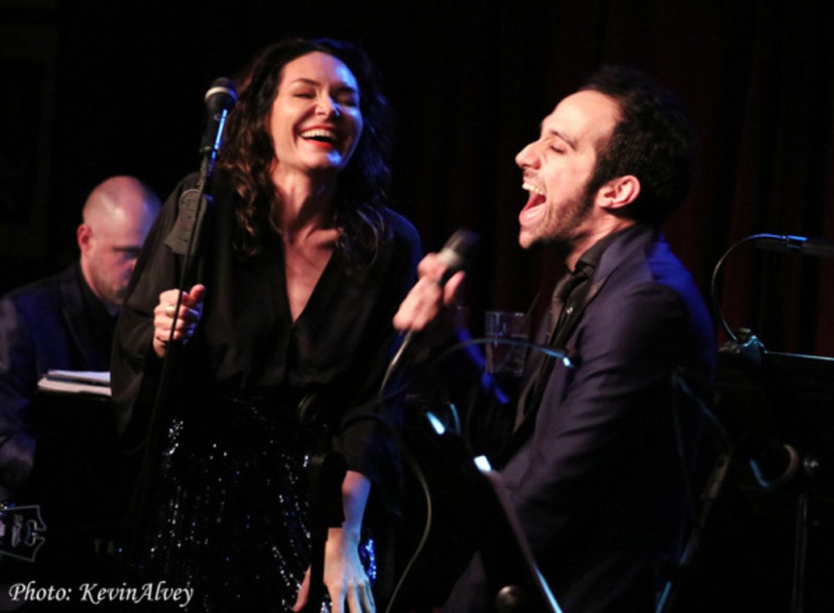 Katrina Lenk, George Abud at 
