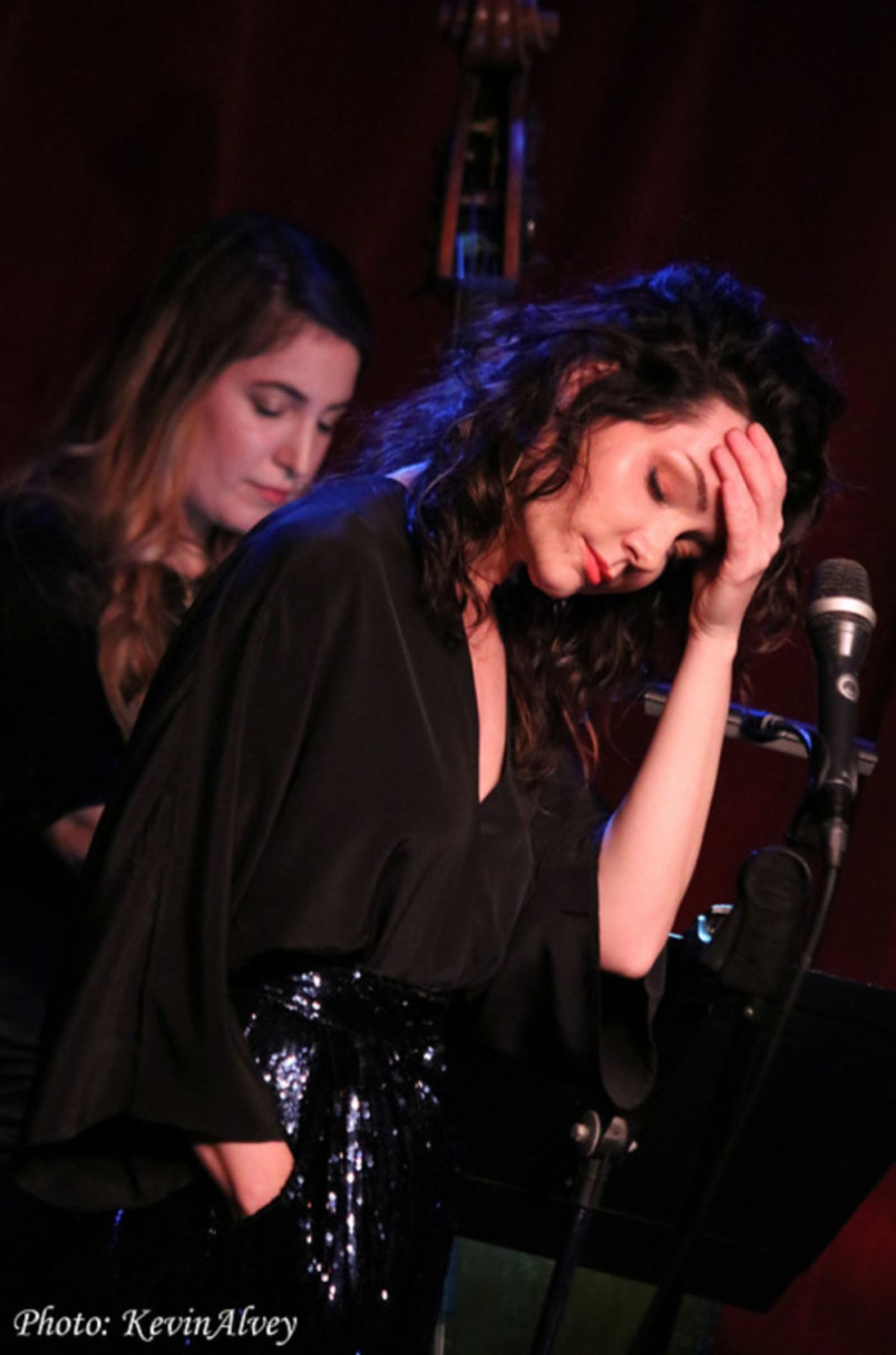 Photo Flash: THE BAND'S VISIT Co-Stars Katrina Lenk and George Abud Come to Birdland  Image