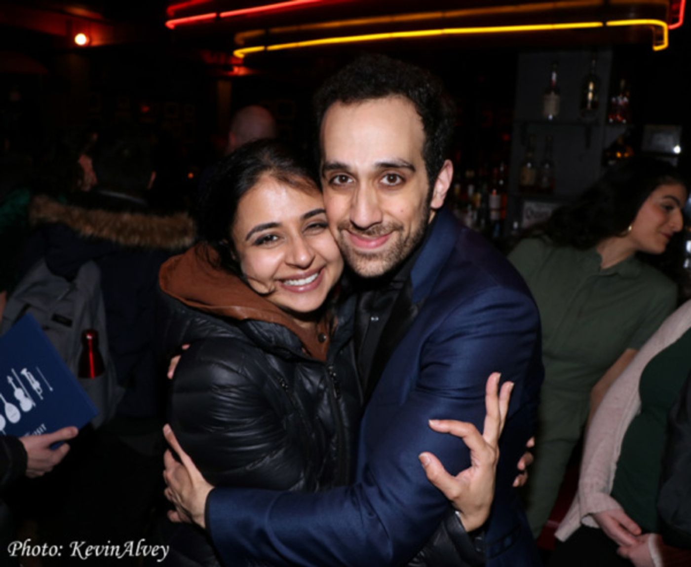 Photo Flash: THE BAND'S VISIT Co-Stars Katrina Lenk and George Abud Come to Birdland  Image