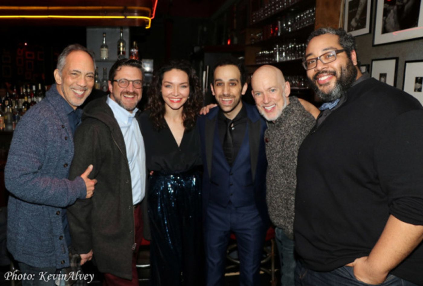 Photo Flash: THE BAND'S VISIT Co-Stars Katrina Lenk and George Abud Come to Birdland  Image