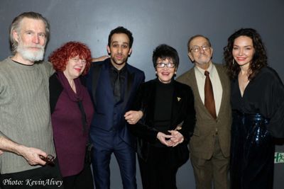 Tom Nelis, Rosie Bentinck, George Abud, Chita Rivera, Bob Nahas, Katrina Lenk Photo