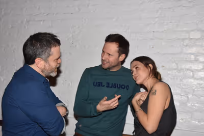 Sean Hagerty, Jonathan Forbes and Eden Brolin Photo