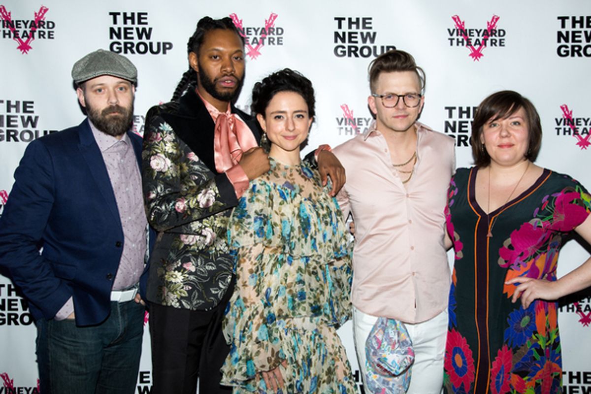 Matt Saunders, Jeremy O. Harris, Danya Taymor, Lee Kinney, Isabella Byrd at 
