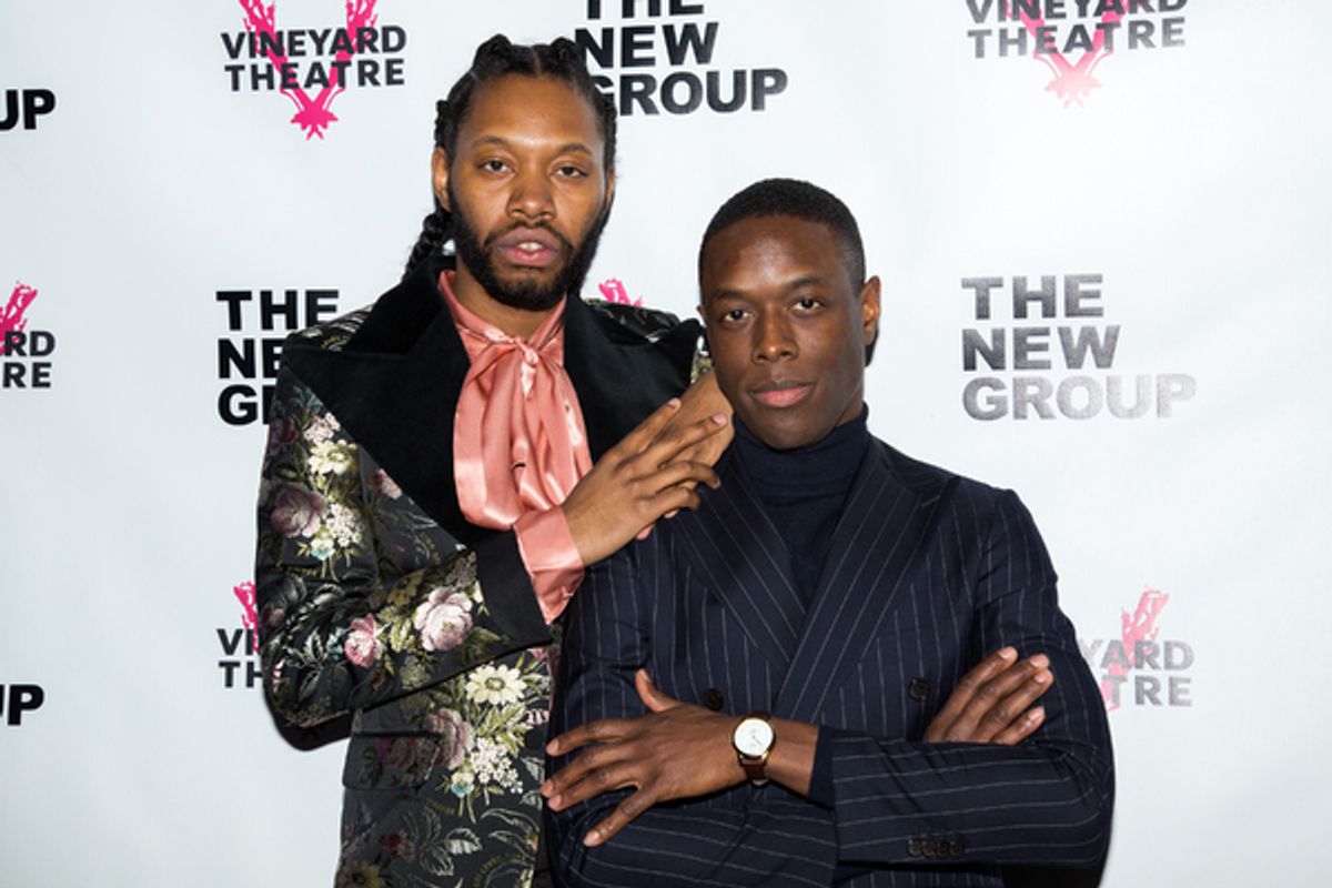 Jeremy O. Harris, Ronald Peet at 