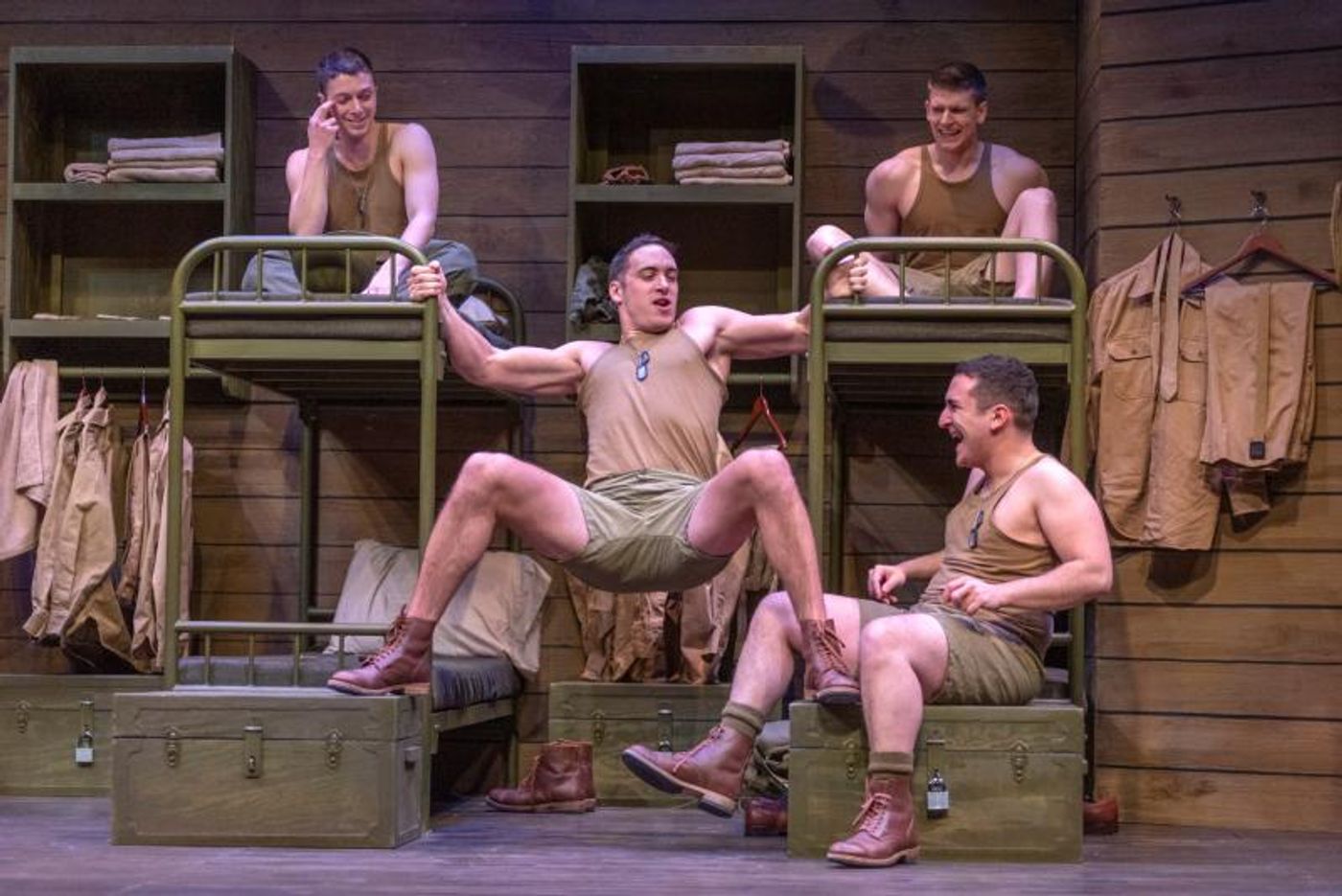 Review: BILOXI BLUES REDUX at New Theatre Restaurant Review: BILOXI BLUES REDUX at New Theatre Restaurant Image