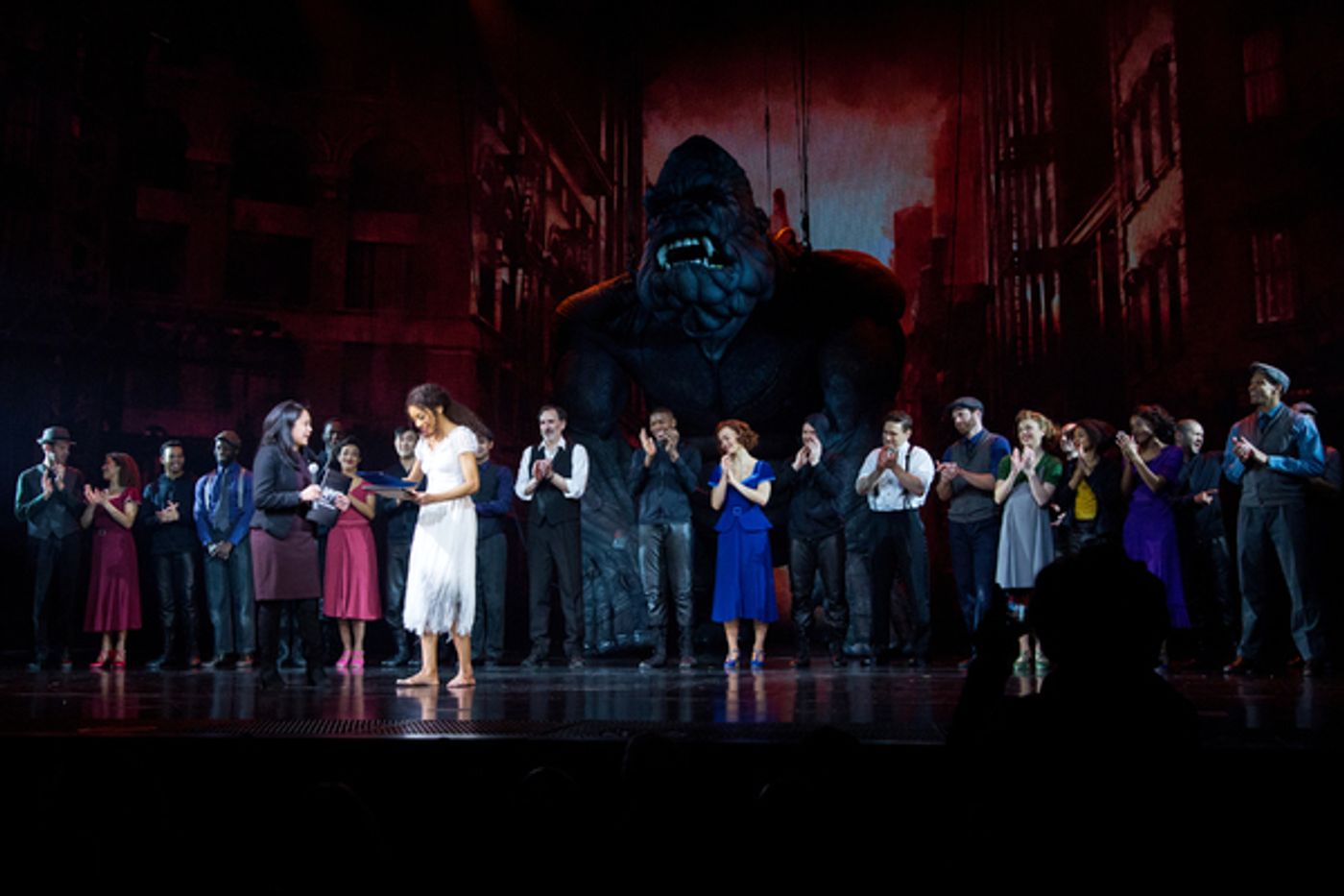 Photo Coverage: King of Broadway! NYC Celebrates KING KONG With Street Naming!  Image