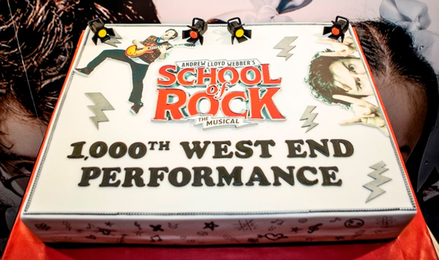 Photo Flash: SCHOOL OF ROCK Celebrates 1,000 Performances in London Photo Flash: SCHOOL OF ROCK Celebrates 1,000 Performances in London Image