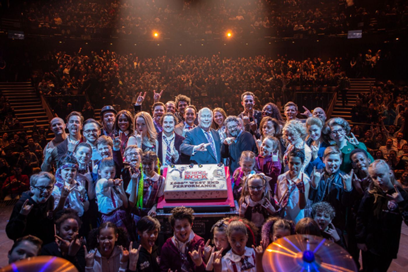 Photo Flash: SCHOOL OF ROCK Celebrates 1,000 Performances in London  Image