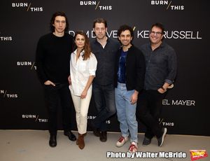 Adam Driver, Keri Russell, David Furr, Brandon Uranowitz and Michael Mayer Photo
