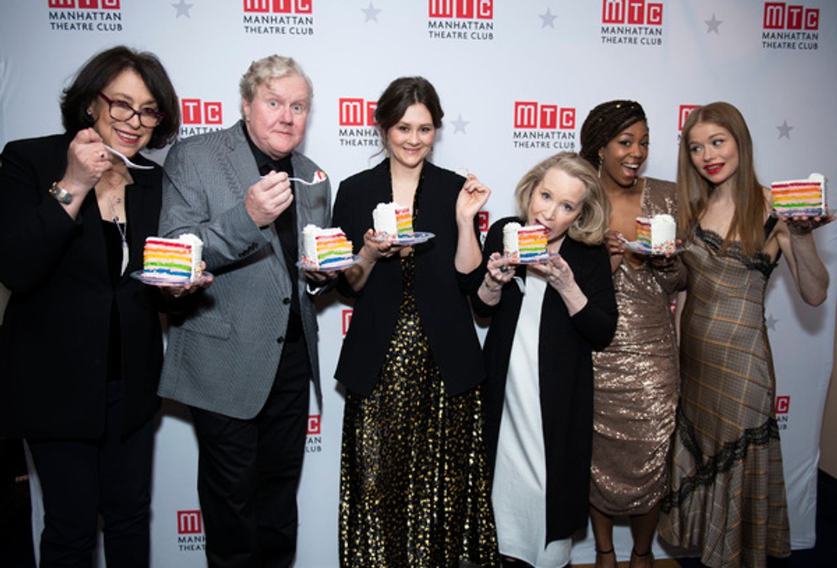 Lynne Meadow, Dan Daily, Bekah Brunstetter, Debra Jo Rupp, Marinda Anderson, Genevieve Angelson at 