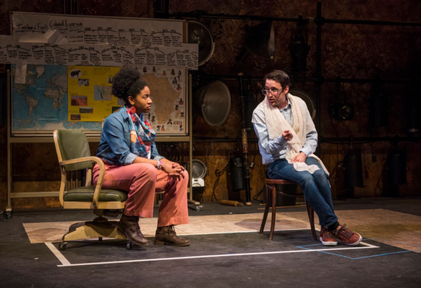 Photo Flash: First Look at Steppenwolf's WE ARE PROUD TO PRESENT A PRESENTATION...  Image