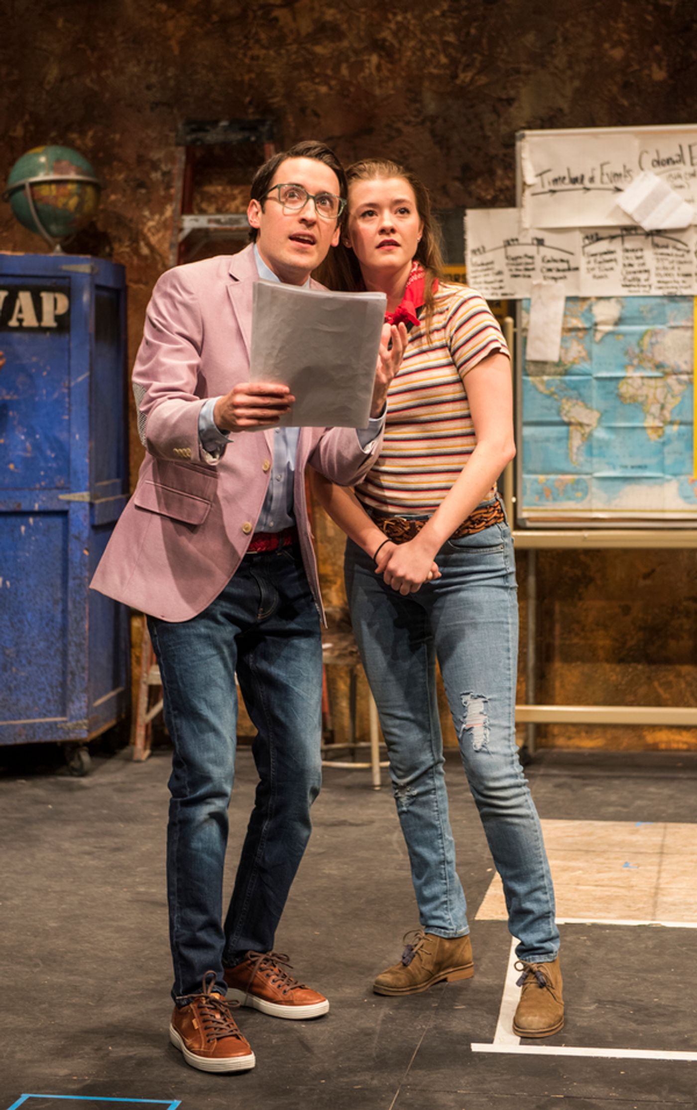 Photo Flash: First Look at Steppenwolf's WE ARE PROUD TO PRESENT A PRESENTATION...  Image