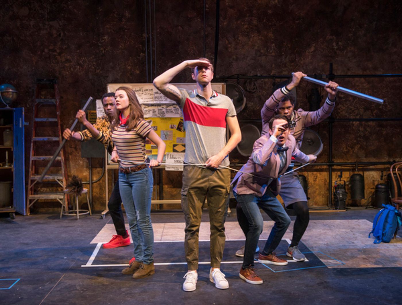 Photo Flash: First Look at Steppenwolf's WE ARE PROUD TO PRESENT A PRESENTATION...  Image
