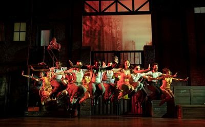 James T. Lane and the Company of KISS ME, KATE Photo