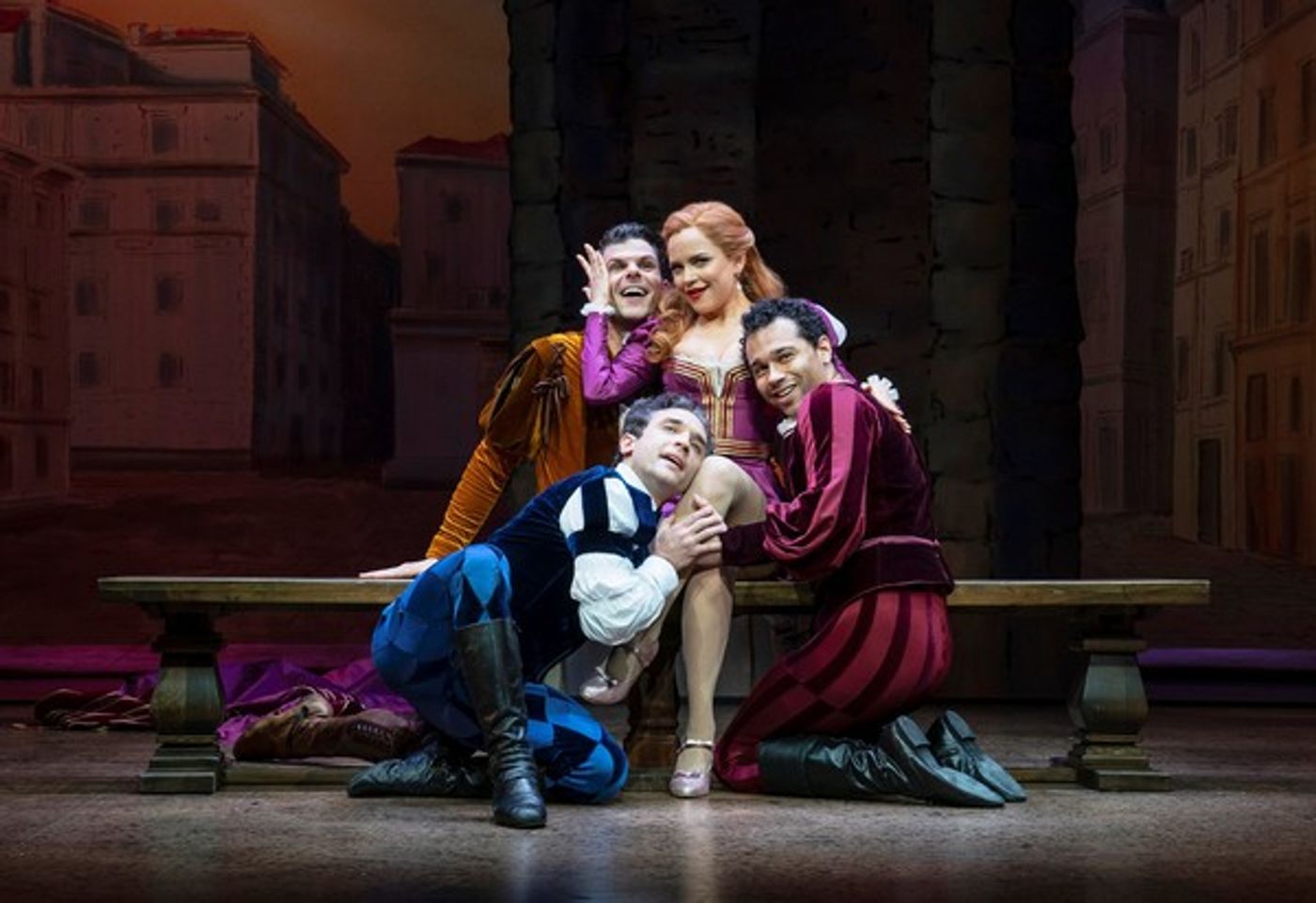 Photo Flash: First Look At Kelli O'Hara, Will Chase, Corbin Bleu, And More In KISS ME, KATE  Image