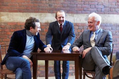 Oliver Longstaff, Terence Frisch, and Walter van Dyk Photo