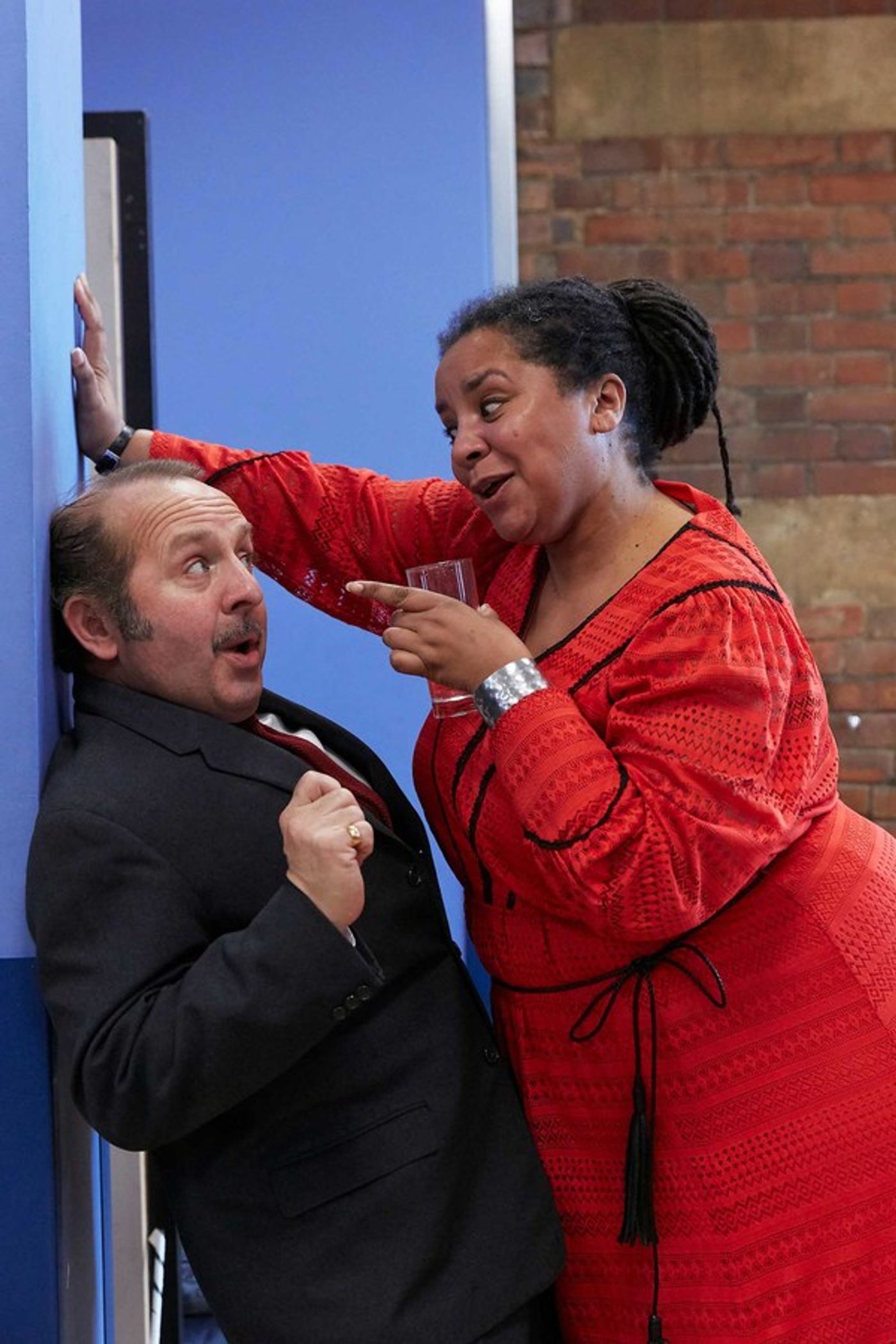 Photo Flash: Inside Rehearsal For ABSURD PERSON SINGULAR at Watford Palace Theatre  Image