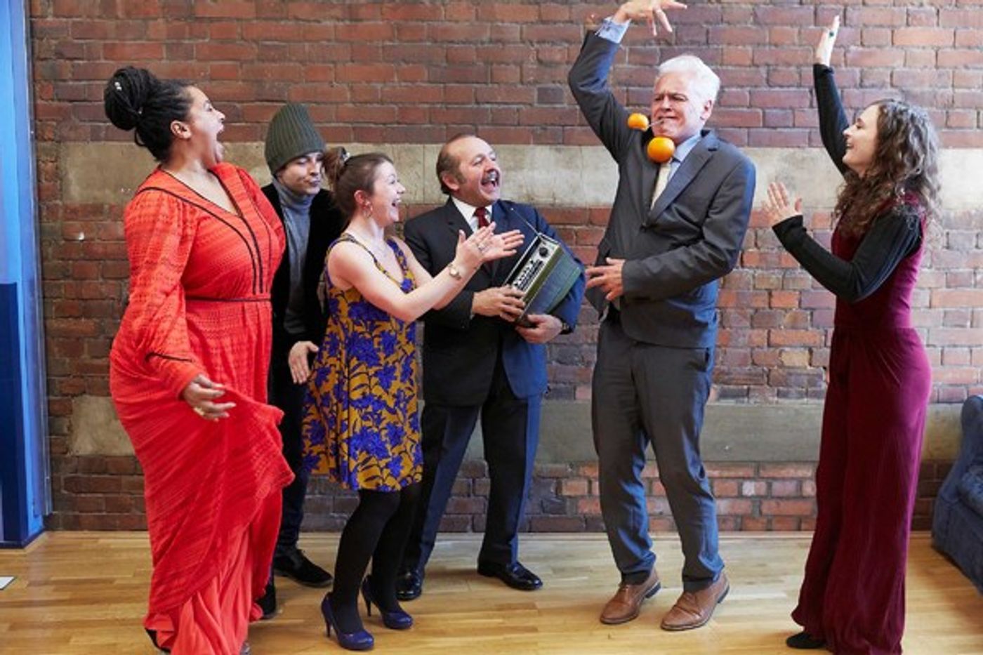 Photo Flash: Inside Rehearsal For ABSURD PERSON SINGULAR at Watford Palace Theatre  Image