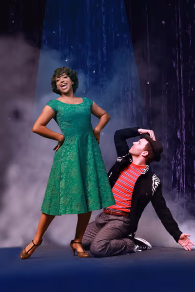 Gabrielle Graham and Eddie Egan. Photo