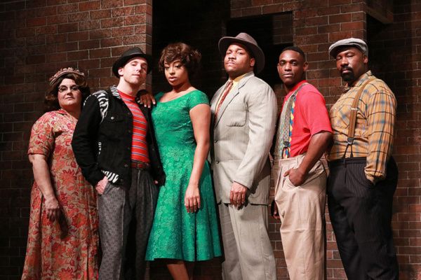 Margot Moreland, Eddie Egan, Gabrielle Graham, Chaz Rose, David Berry and Jerrial T.  Photo