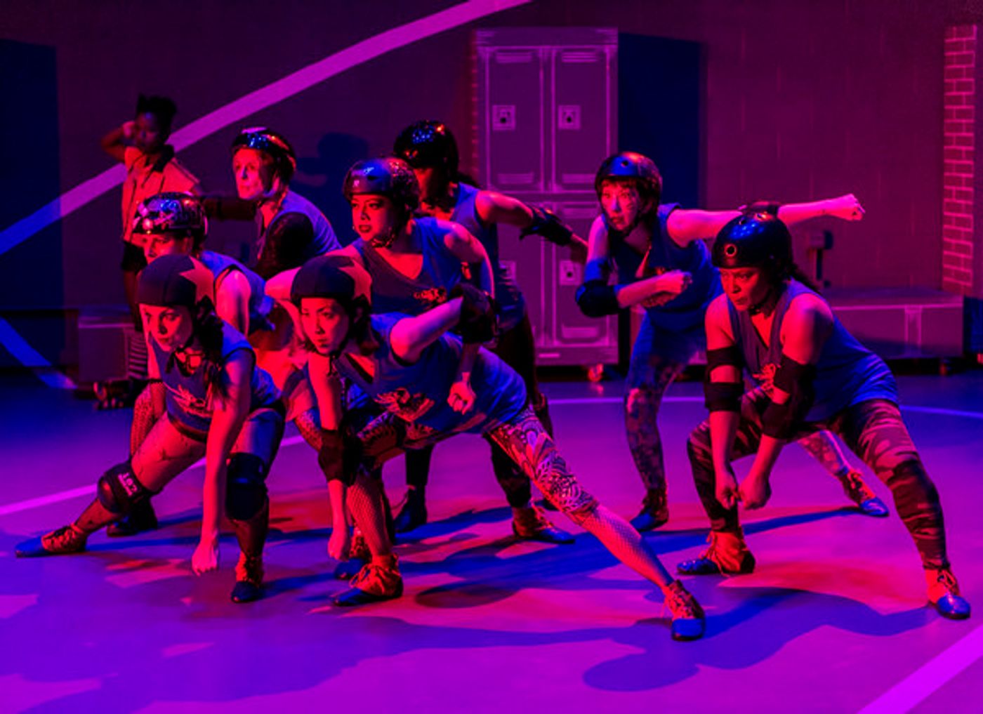 Photo Flash: First Look at Center Theatre Group's FOR THE LOVE OF (OR, THE ROLLER DERBY PLAY)  Image