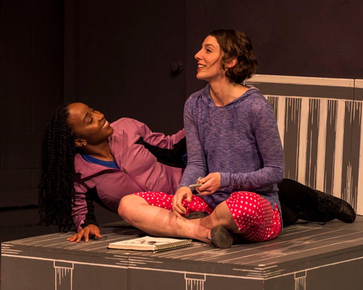 Briana Price and Elinor Gunn at 