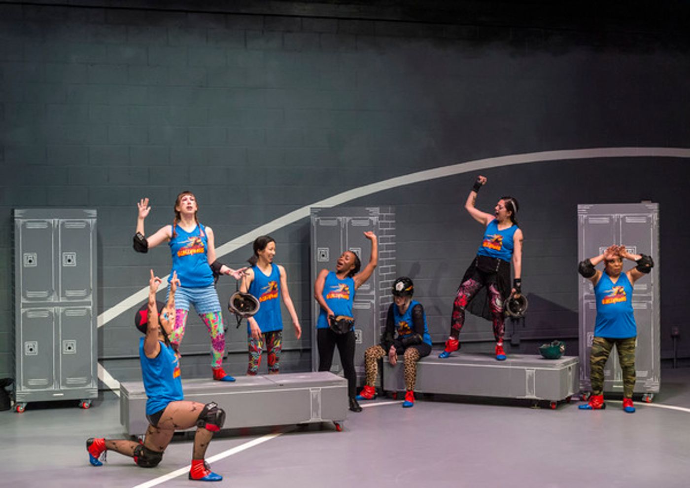 Photo Flash: First Look at Center Theatre Group's FOR THE LOVE OF (OR, THE ROLLER DERBY PLAY)  Image