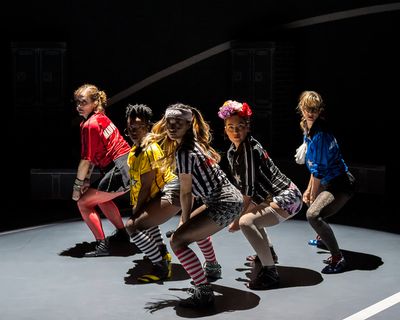 Nancy Stone, Faith Imafidon, Cindy Lin, Nadia Marina and Nicole Gabriella Scipione Photo