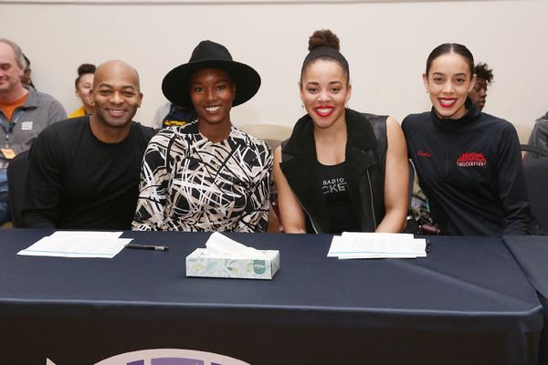 Brandon Victor Dixon, Damaris Lewis, Jackie Aitken and Samantha Berger Photo