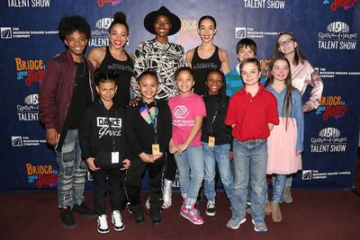  Damaris Lewis, Jackie Aitken and Samantha Berger (Radio City Rockettes) with Garden  Photo