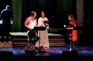 Jim Stanek, Melissa Errico and Ayla Schwartz Photo