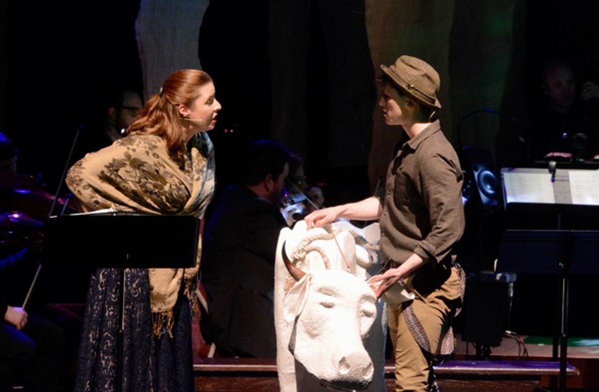 Amy Jane Finnerty and Tyler Jones at 