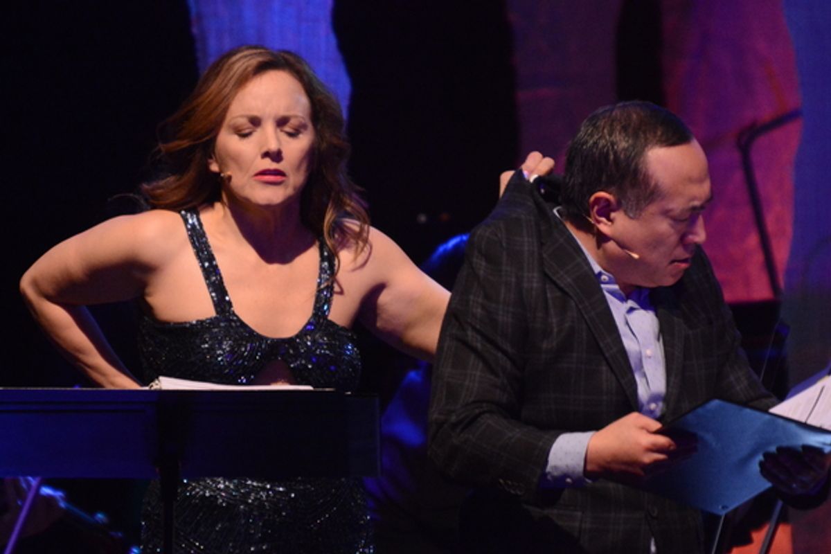 Alice Ripley and Alan Muraoka at 