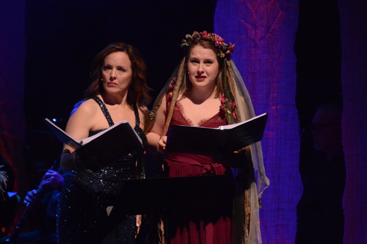 Alice Ripley and Madison Wyatt at 