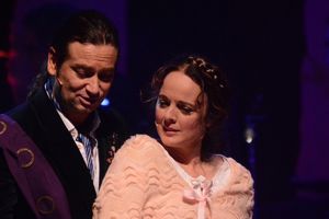 Constantine Maroulis and Melissa Errico Photo