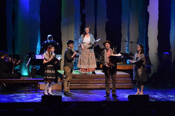 Ayla Schwartz, Tyler Jones, Melissa Errico, Jim Stanek and Ali Ewoldt Photo