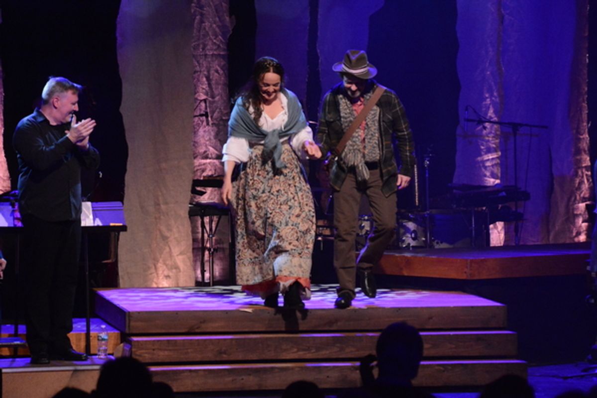 John McDaniel (Diretor and Condiuctor), Melissa Errico and Jim Stanek at 