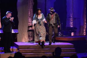 John McDaniel (Diretor and Condiuctor), Melissa Errico and Jim Stanek Photo