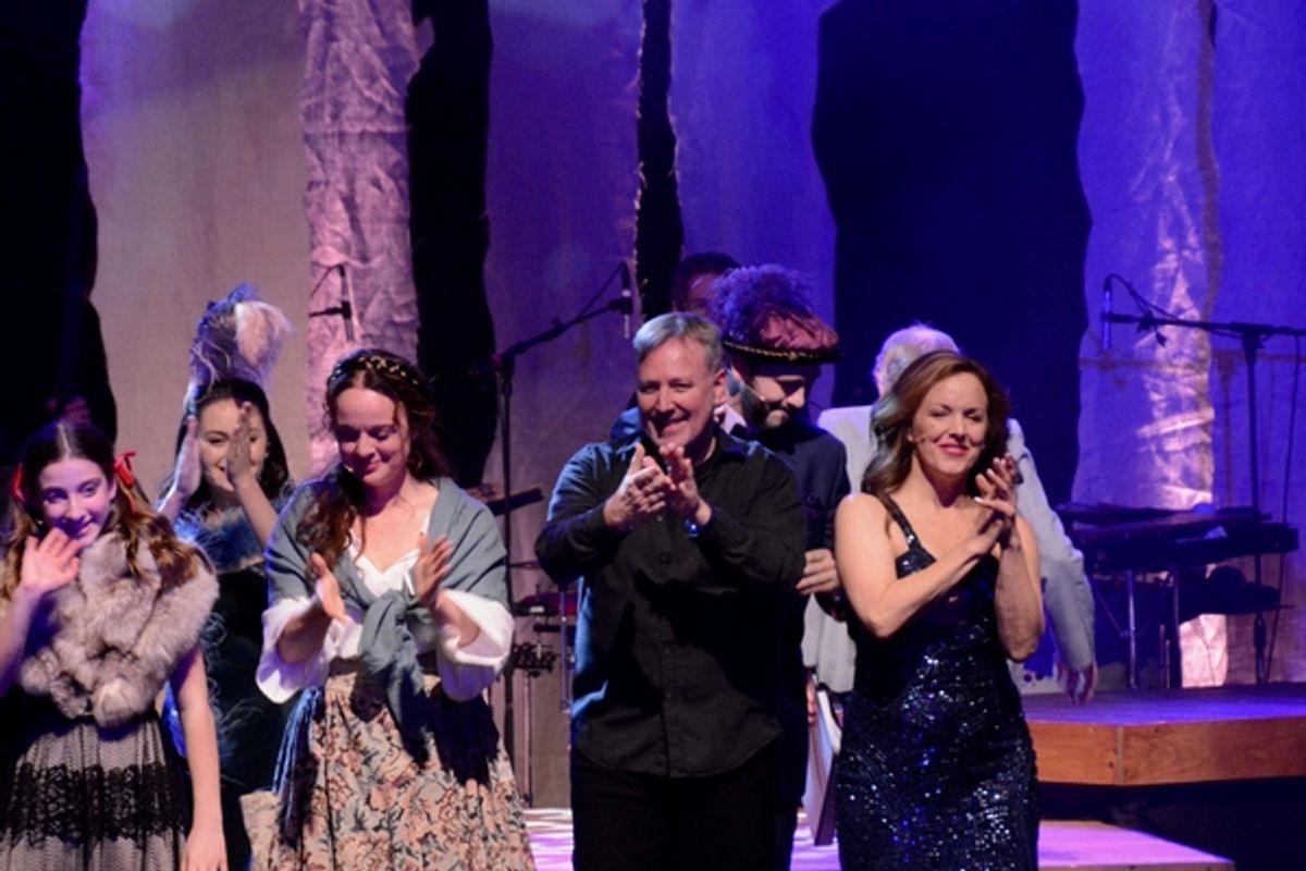Ayla Schwartz, Melissa Errico, John McDaniel and Alice Ripley at 