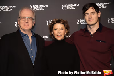 Tracy Letts, Annette Bening, Benjamin Walker Photo