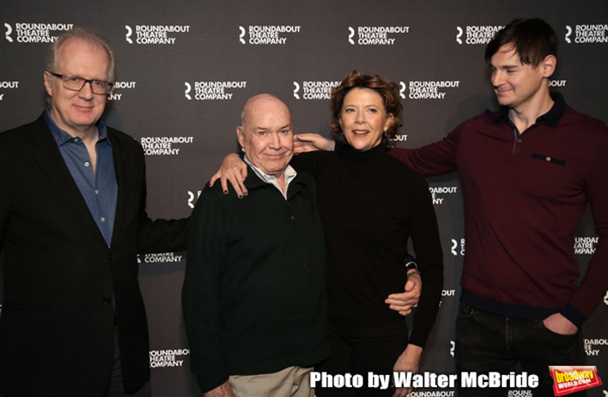 Tracy Letts, Jack O'Brien, Annette Bening and Benjamin Walker  at 