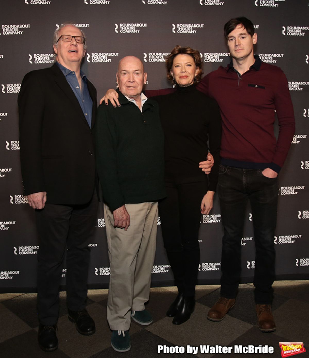 Tracy Letts, Jack O'Brien, Annette Bening and Benjamin Walker at 