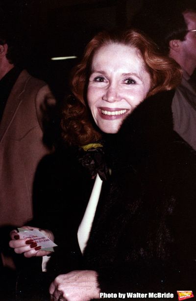 Katherine Helmond attends a Broadway Show on October 14, 1979 in New York City. Photo