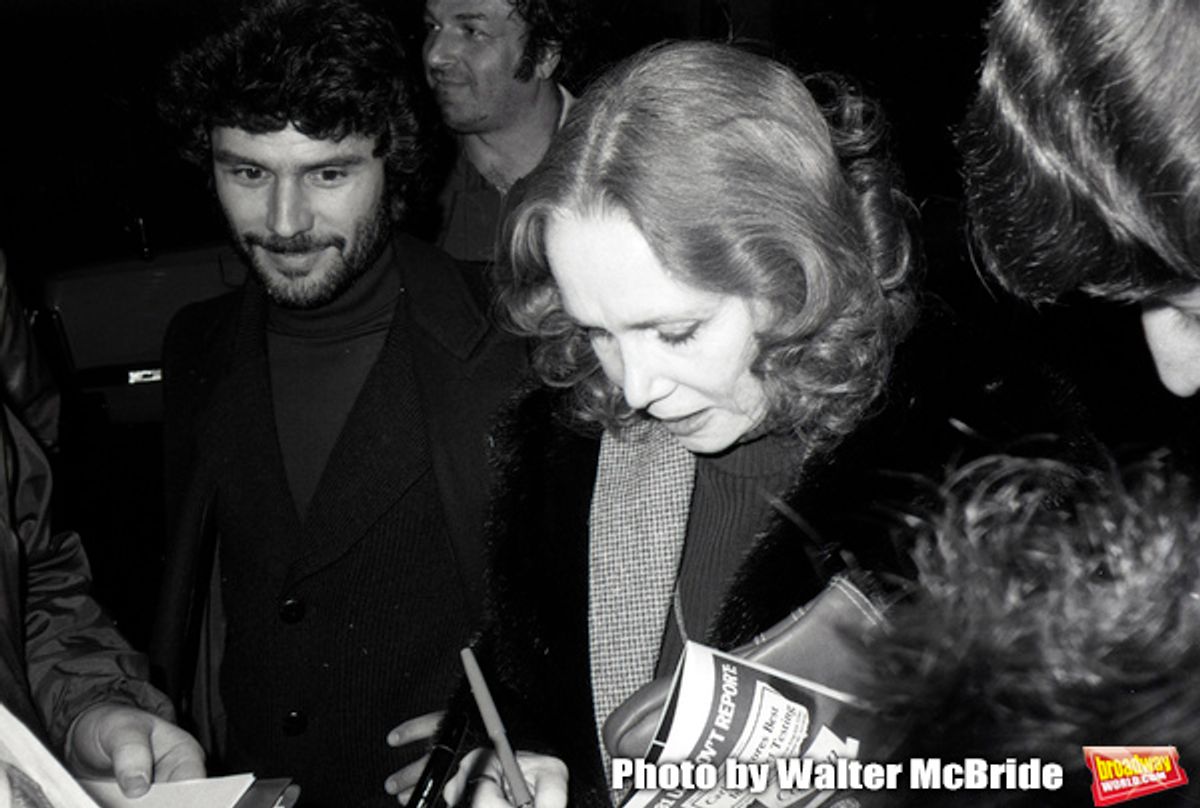 David Christian and Katherine Helmond attend a Broadway Show on November 1, 1980 in New York City. at 