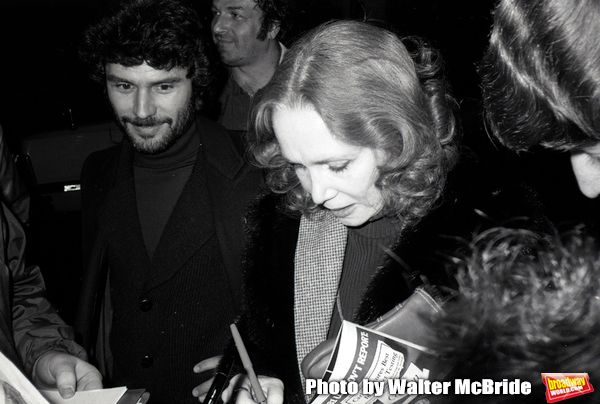 David Christian and Katherine Helmond attend a Broadway Show on November 1, 1980 in N Photo